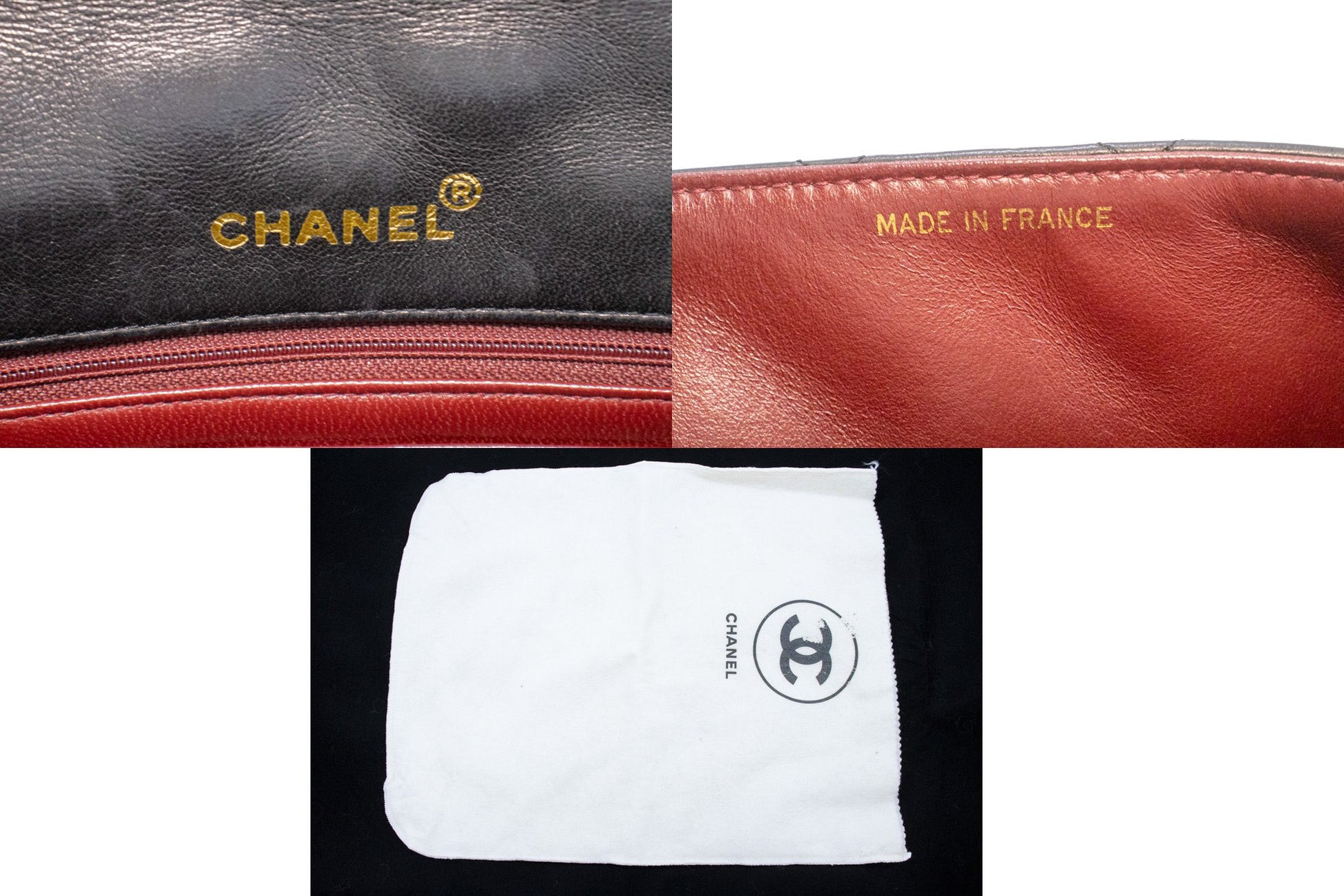 CHANEL Diana Flap Chain Shoulder Bag Black Quilted Lambskin am8 hannari-shop