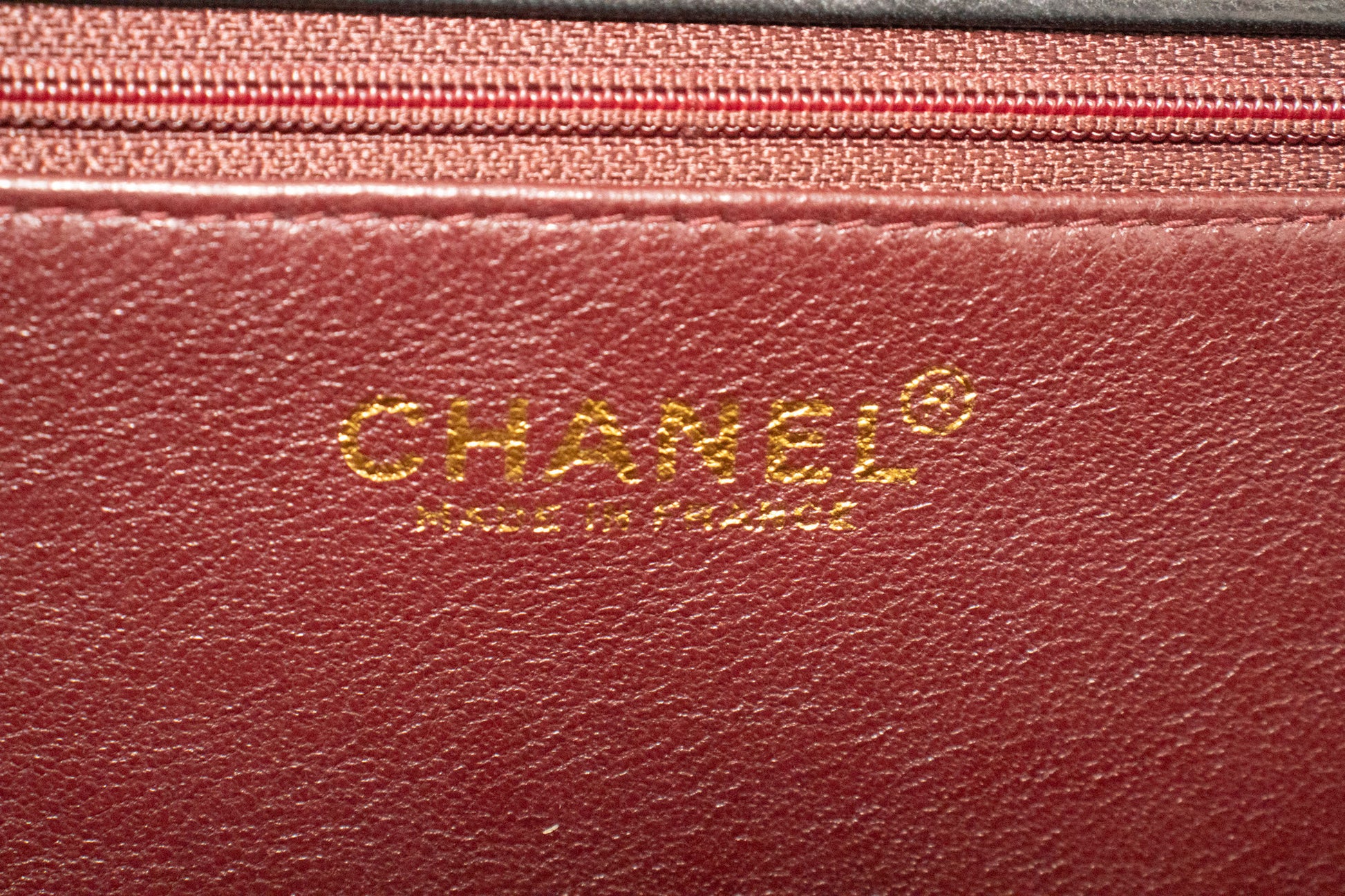 CHANEL skuldertaske med kæde, clutch, sort quiltet flap i lammeskind, taske aa2 hannari-shop