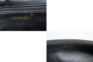 CHANEL Full Flap Mini Small Chain Shoulder Bag Black Coco Quilted n27 hannari-shop