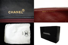 CHANEL Mini Square Small Chain Shoulder Bag Crossbody Black Lamb p40 hannari-shop