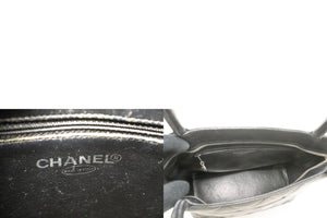 CHANEL Silver Medallion Grained Calfskin Leather Shoulder Bag n91 hannari-shop