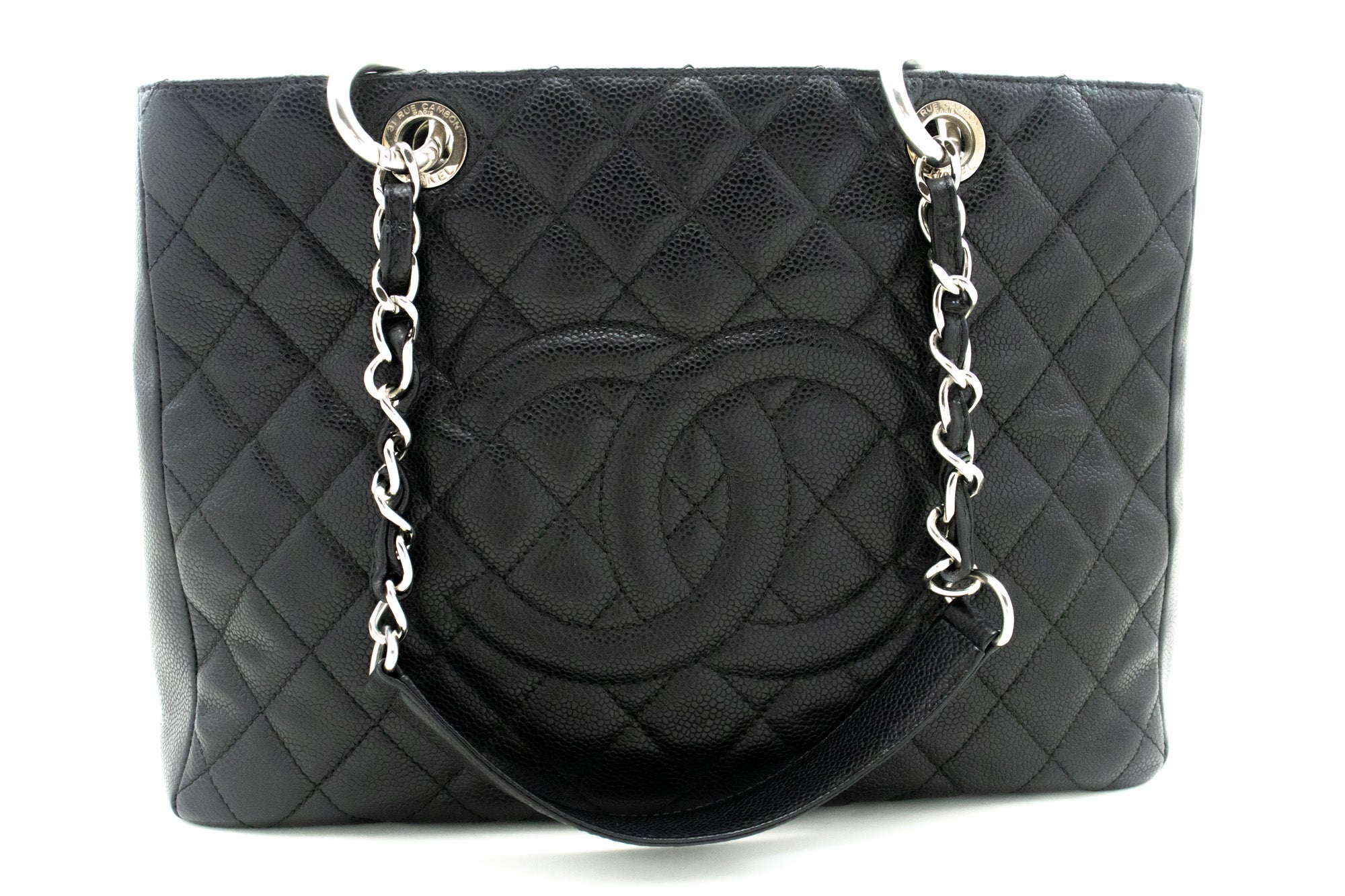 Caviar grand shopping tote chanel hot sale