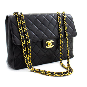 CHANEL, Bags, Chanel Classic Double Flap Bag Quilted Lambskin Small Dark  Brown