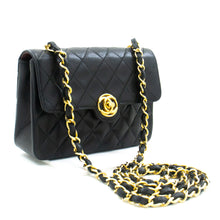 CHANEL Mini Small Chain Shoulder Bag Crossbody Black Quilted Flap m45 hannari-shop