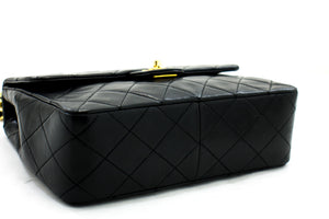 CHANEL Mini Square Small Chain taška přes rameno Crossbody Black Quilt g15 hannari-shop