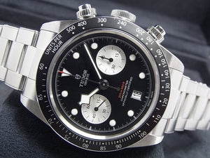 TUDOR Black Bay Chrono black x silver Ref.79360N Mens 170960460 hannari-shop