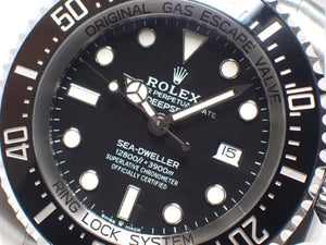ROLEX Sea-Dweller Deepsea sort Ref.126660 21 købt Herre 174704511 hannari-shop