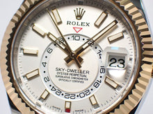 ROLEX Sky-Dweller 18KYG kombination hvid Ref.326933 Herre 176683250 hannari-shop