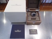 GIRARD PERREGAUX Laureato Chronograph 42 MM black x blue Genuine goods Mens 177480576 hannari-shop