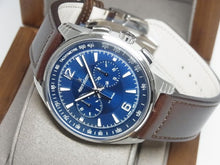 JAEGER LECOULTRE Polaris Chronograph blue Dial Q9028480 Mens 177646622 hannari-shop