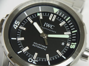 IWC Aquatimer Automatic 42 MM black IW328803 Mens 178363893 hannari-shop