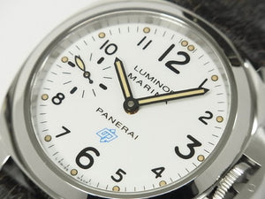 PANERAI Luminor Marina logo Acciaio 44 MM Ref.PAM00660 Mens 179003657 hannari-shop