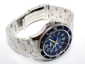 BREITLING SuperoceanII 42 blue Bracelet Specification A17365 Mens 179215261 hannari-shop