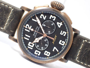 ZENITH Pilot's Type20 Chronograph Extra Special bronze Mens 179727015 hannari-shop