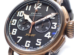 ZENITH Pilot's Type20 Chronograph Extra Special bronze Mens 179727015 hannari-shop