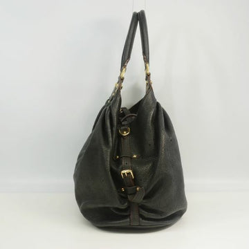 Louis Vuitton’s handbag, Mahina XL Hobo (Black Monogram Leather)