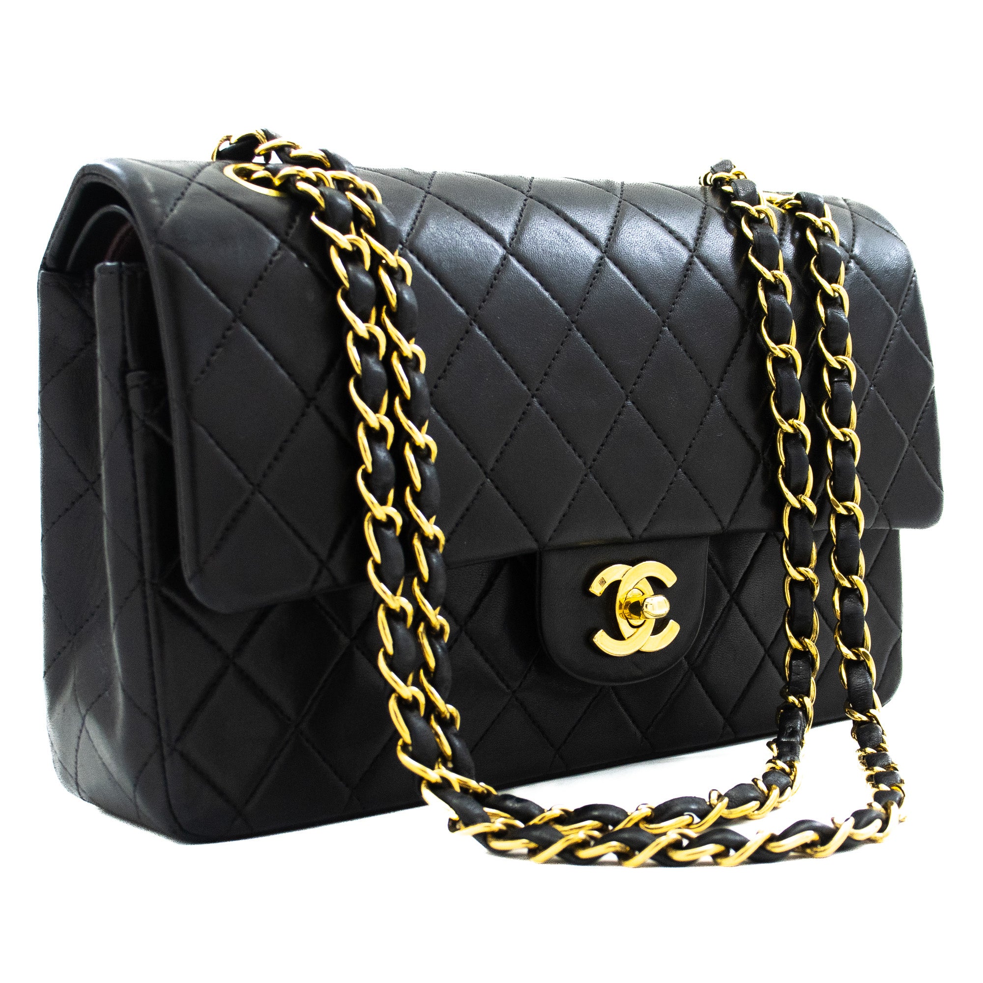 Chanel // Red Quilted Leather 2.55 Shoulder Bag – VSP Consignment