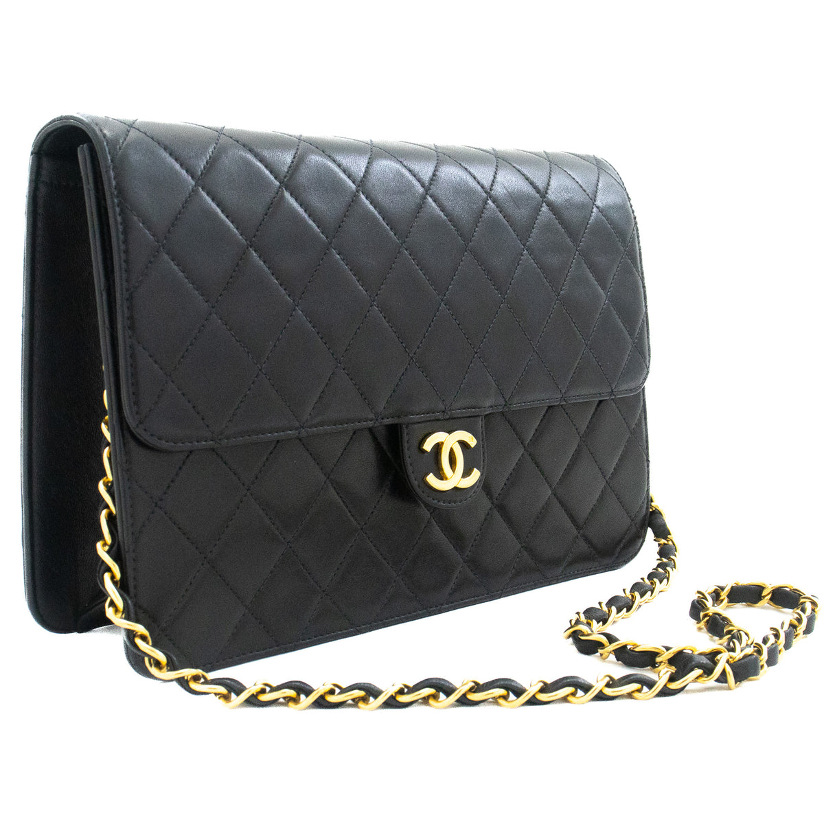 black quilted purse chanel