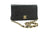 CHANEL Full Flap Chain Shoulder Bag Clutch Black Quilted Lambskin j67 hannari-shop