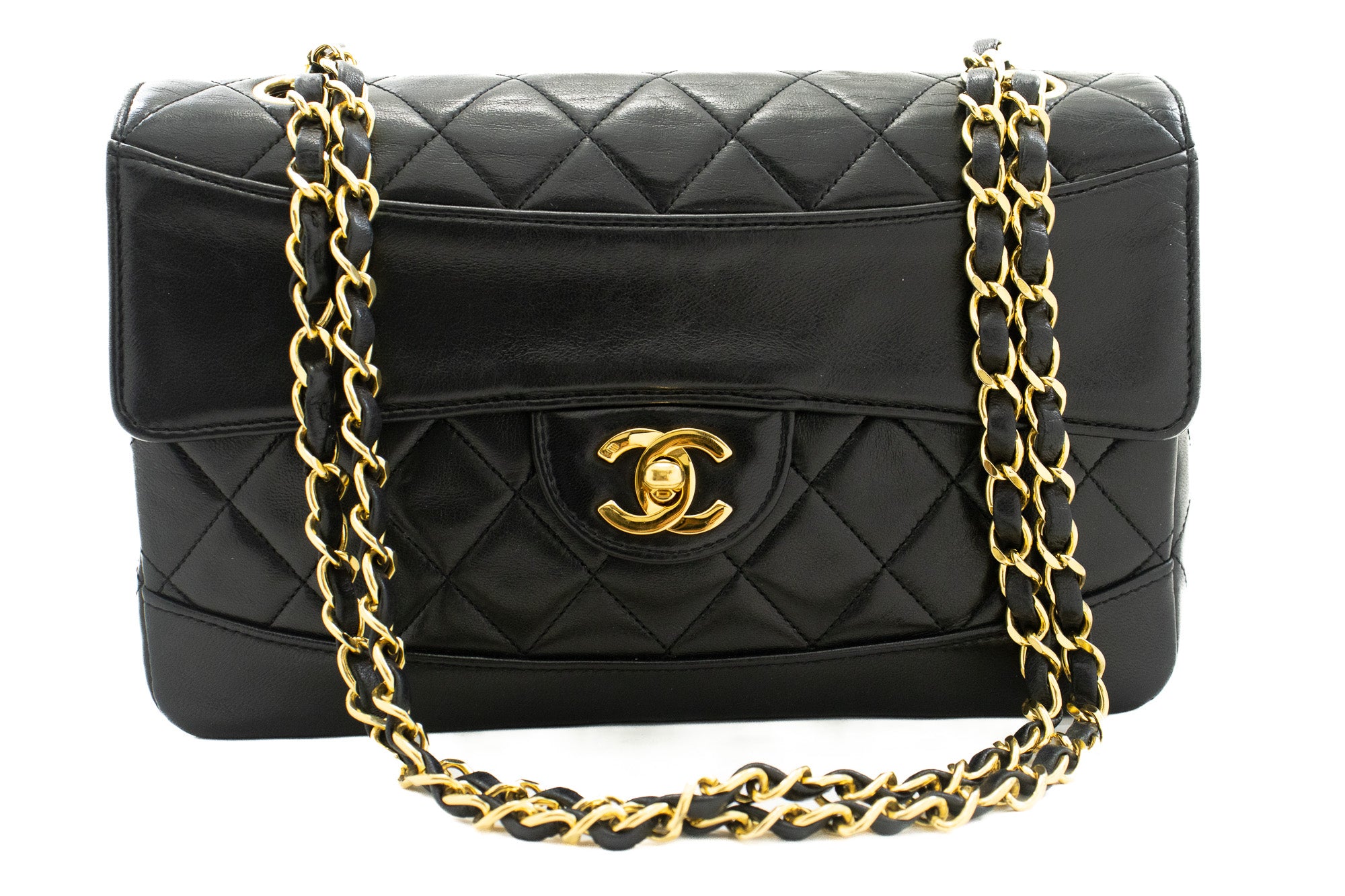 Chanel Black Quilted Lambskin Mini Timeless CC Duma Backpack Gold Hardware, 1991-1994 (Very Good)