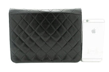 CHANEL Small Chain Shoulder Bag Clutch Black Quilted Flap Lambskin j60 hannari-shop