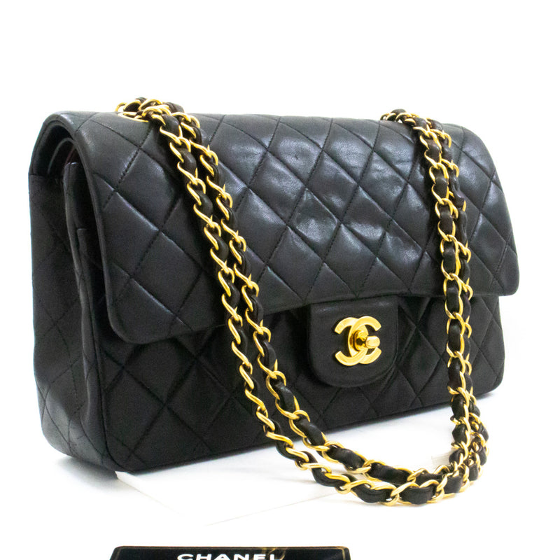 Chanel Lambskin Quilted Classic Double Flap Bag