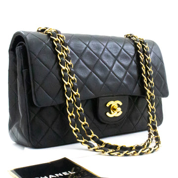 Chanel Chevron V-Stitch Leather Chain Shoulder Bag Single Flap Mat K59