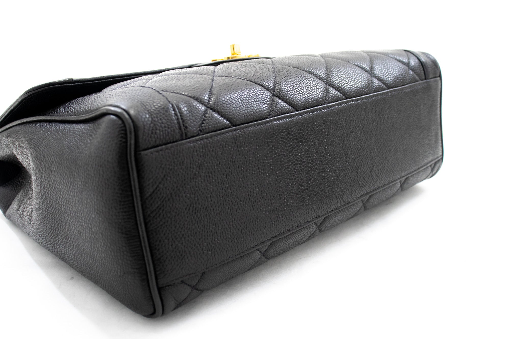 Classic Flap Jumbo Caviar 14-16M – Keeks Designer Handbags