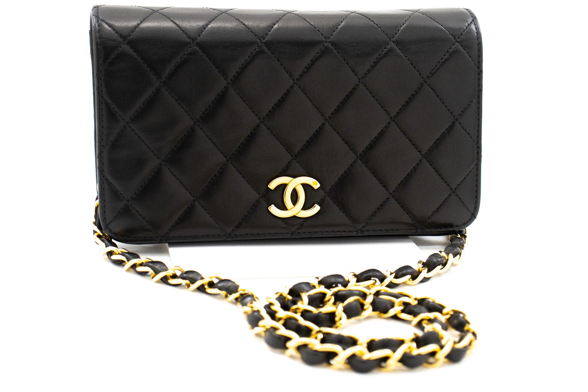 Chanel Full Flap Chain Shoulder Bag Clutch