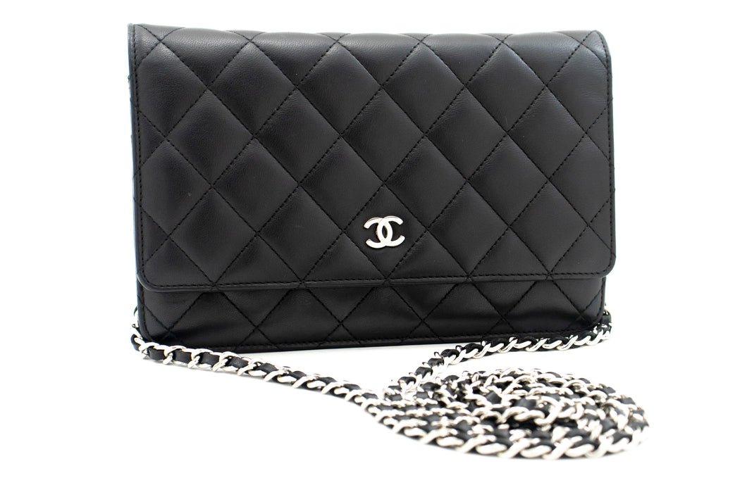 Chanel Chevron V-Stitch Leather Chain Shoulder Bag Single Flap Mat K59