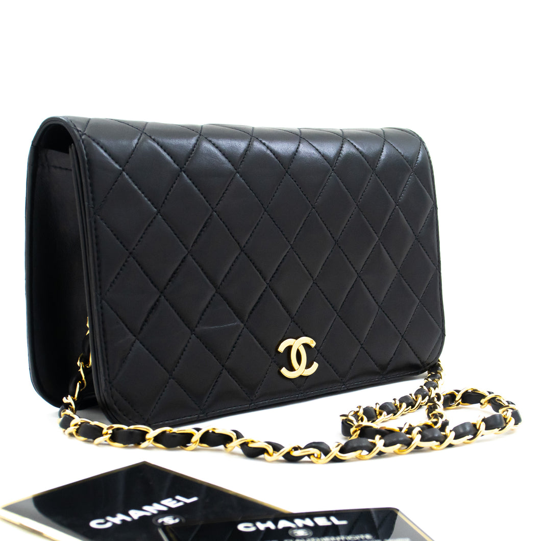 Chanel Full Flap Chain Shoulder Bag Clutch
