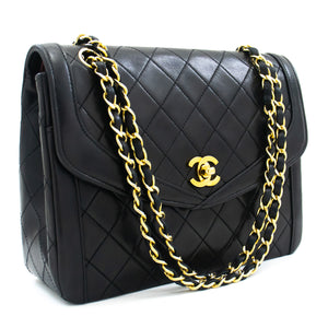 Chanel Boy Bag Large Caviar Leather With Ruthenium Hardware 