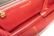 CHANEL Chain Shoulder Bag Clutch Μαύρο καπιτονέ πτερύγιο Lambskin τσαντάκι m23 hannari-shop
