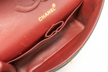 CHANEL Classic Double Flap 10" kæde skuldertaske Sort lammeskind m19 hannari-shop