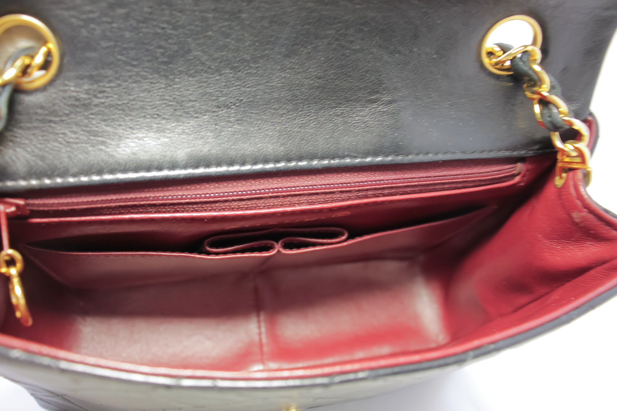 Chanel Handbag Classic Flap Vertical Quilted Mini 22ck1207 Black
