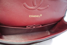 CHANEL Classic Double Flap 10" Chain Rain Bag Black Lambskin i70 hannari-shop