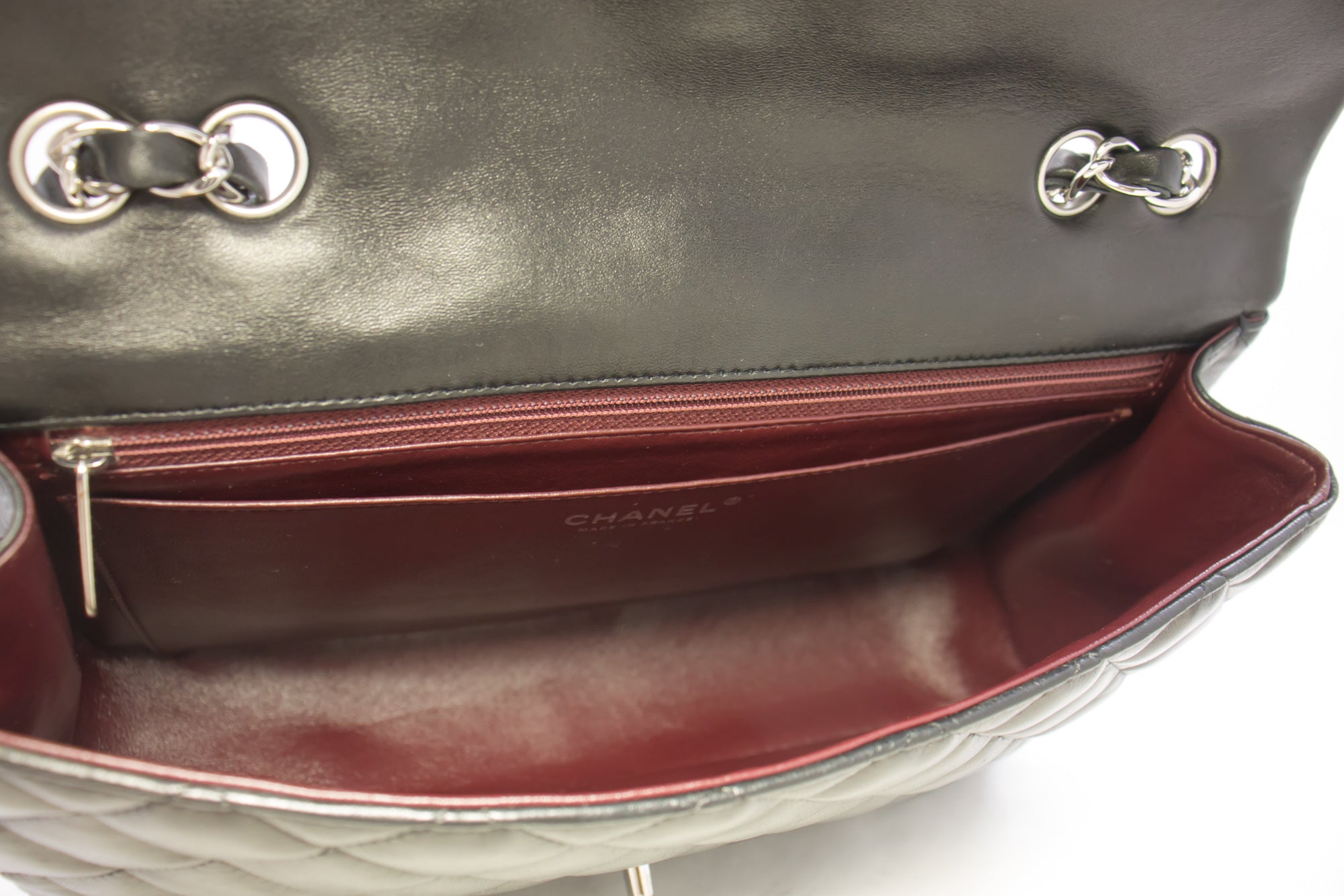 Classic Flap Black Lambskin Leather Shoulder Bag (Authentic Pre