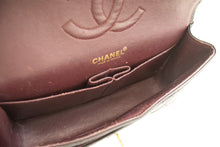CHANEL 2.55 dobbeltklap mellemlang kæde skuldertaske sort lammeskind j94 hannari-shop