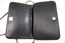 CHANEL Full Flap Chain Skuldertaske Clutch Sort Quiltet lammeskind k82 hannari-shop