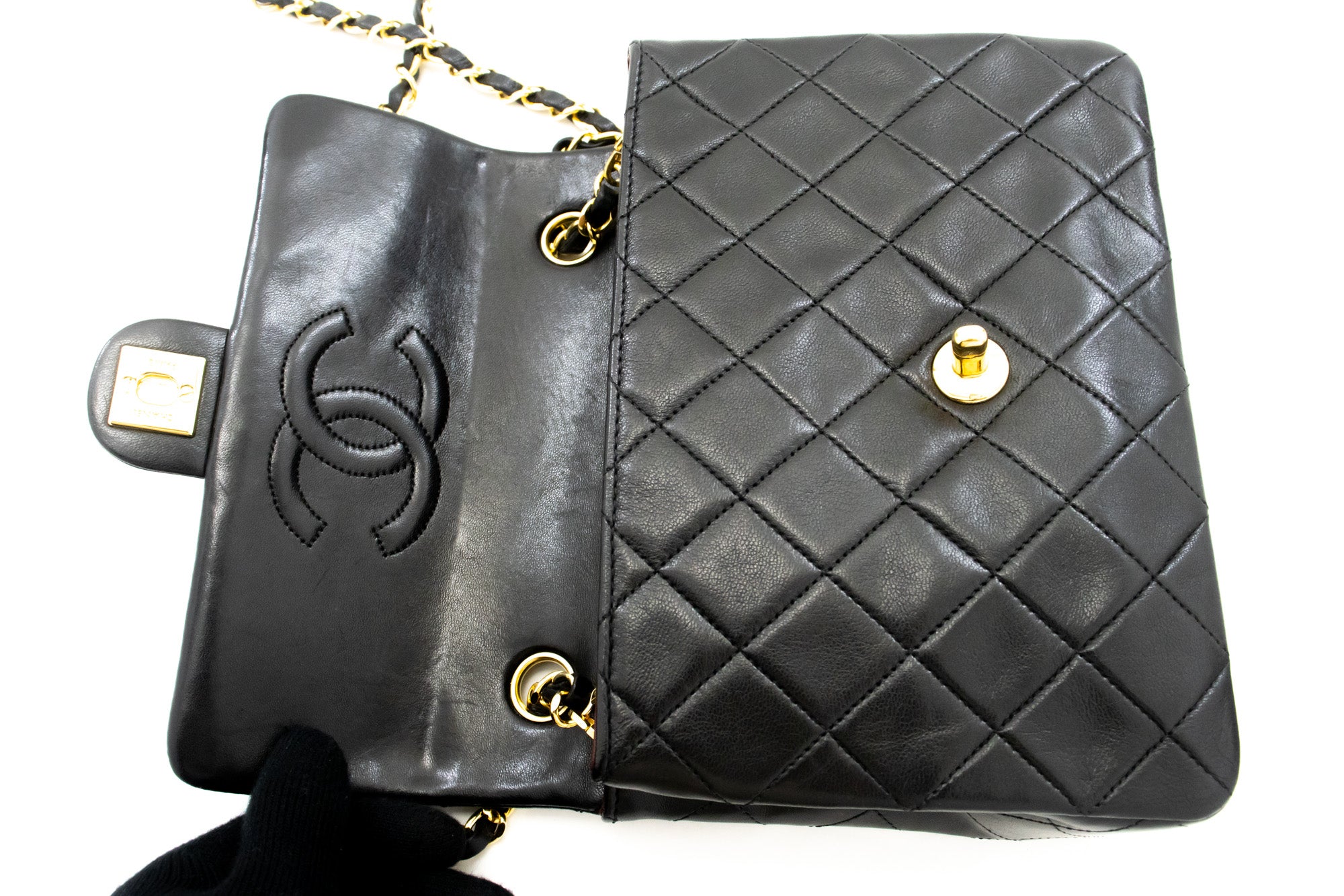 CHANEL, Bags, Authentic Vintage Chanel Mini Square