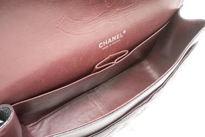 CHANEL Grained Calfskin Large Chain Shoulder Bag W Flap SV Classic L06 hannari-shop