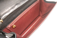 CHANEL Full Flap Chain Shoulder Bag Clutch Μαύρο Καπιτονέ Lambskin L45 hannari-shop