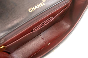 Τσάντα ώμου CHANEL Full Flap Chain Chain Shoulder Bag Black Quilted Lambskin L56 hannari-shop