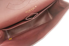Τσάντα ώμου CHANEL Classic Large 11" με αλυσίδα από δέρμα μοσχαριού μαύρο L65 hannari-shop