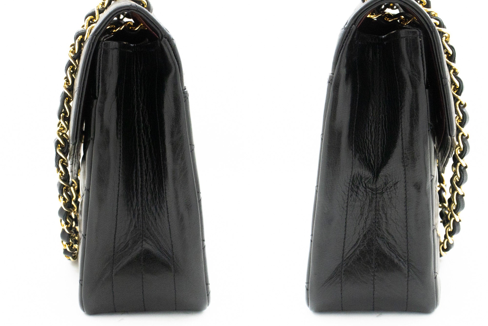 chanel patent leather handbag