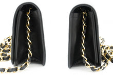 CHANEL Full Flap Chain Skuldertaske Clutch Sort Quiltet lammeskind k08 hannari-shop