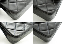 CHANEL Classic Double Flap 9" Chain Skuldertaske Sort Lammeskind k42 hannari-shop