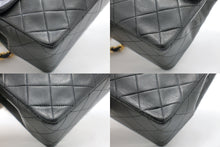 CHANEL Mini Square Small Chain Shoulder Bag Crossbody Black Quilt g36 hannari-shop