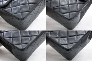CHANEL Mini Square Small Chain taška přes rameno Crossbody Black Quilt g15 hannari-shop