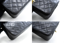 Τσάντα ώμου CHANEL Full Flap Chain Chain Shoulder Bag Black Quilted Lambskin L58 hannari-shop
